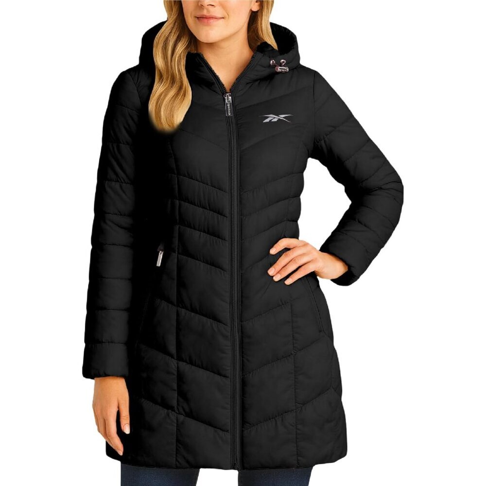 Women's Long Puffer Coat Quilted Winter Jacket Plus Size 1x-3x Packable